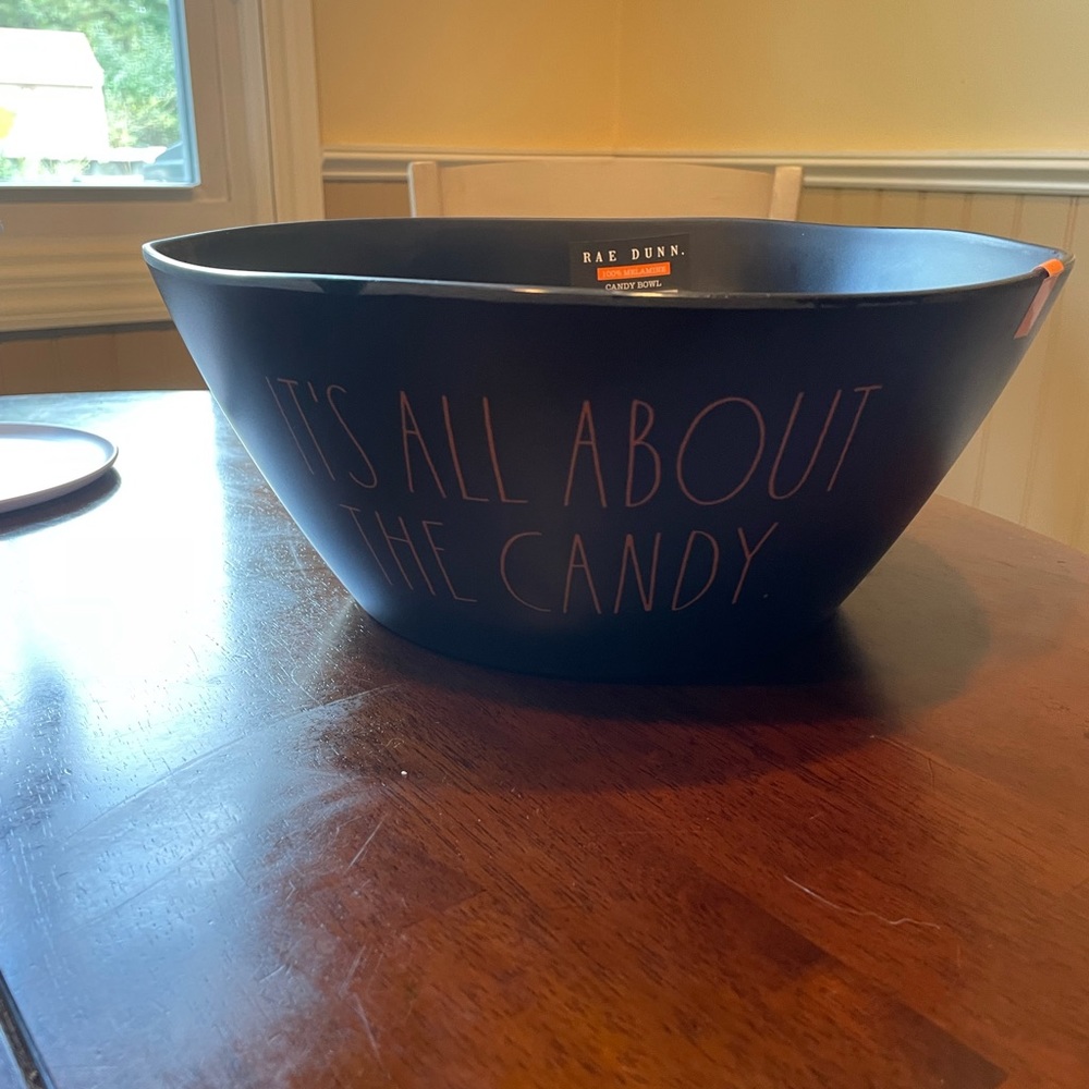 Rae dunn black it’s all about the candy melamine